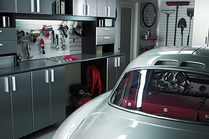 Преимущества металлического оборудования в гараж серии Гефест и KronVuz: