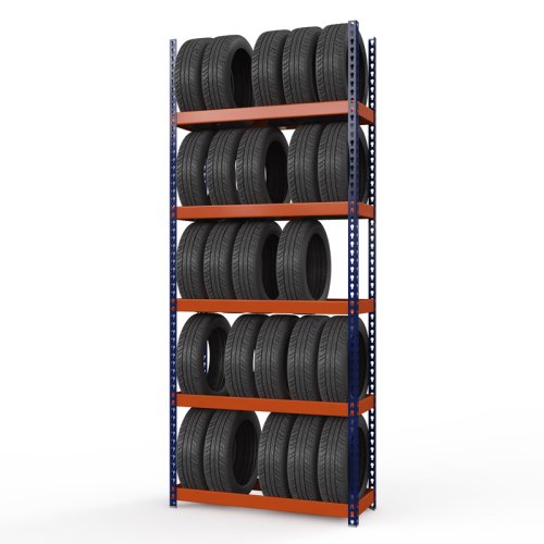 Стеллаж для шин, дисков и колес Профи-Т 3000x1540x500 мм. Ярусы:   5 шт. (Т-130-3,0)
