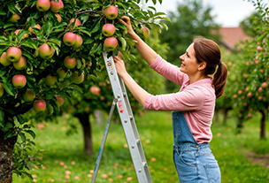 Выбираем лестницу для сада: ваш надежный помощник на участке