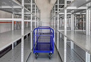 Безопасность на складе: Как правильно использовать платформенные тележки