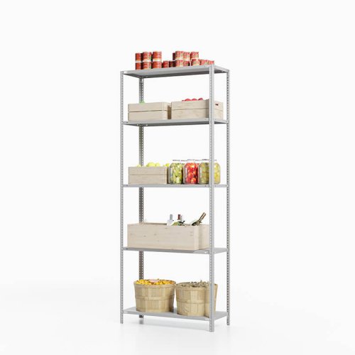 Стеллаж для погреба ТС Лайт, 1800x1200x300 мм. Полки: 5 шт. металл (ТС 18120350)