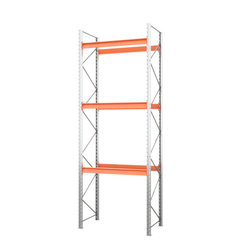 Стеллаж металлический паллетный 5000х1800х1100 мм (100.1.5). Ярусы: пол+3