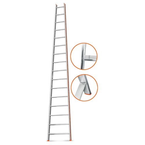 Приставная лестница Комфорт-Профи-Пирамида 16 ступеней