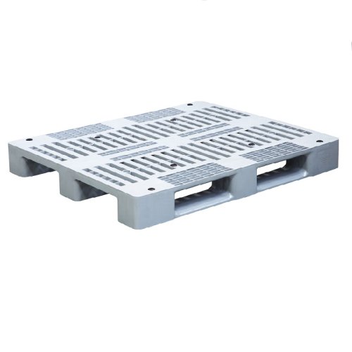 Поддон пластиковый IR 1210 P (п/э, 5000 кг, 1200x1000х150 мм, перфорированный, на 3-х полозьях, серый)
