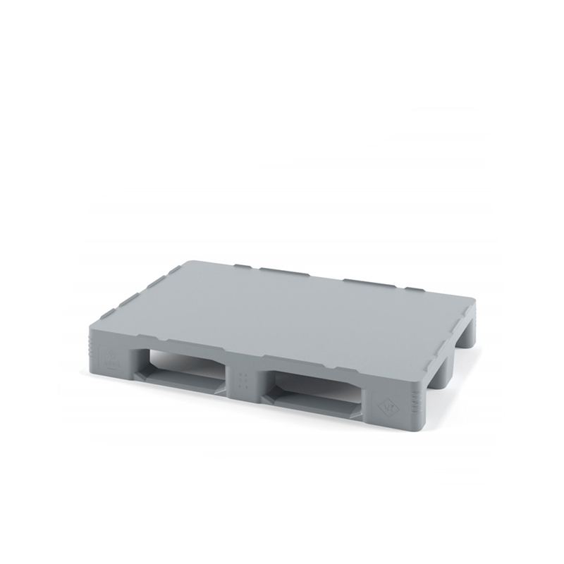 Гигиенический поддон V1 сплошной на трёx полозьяx 1200x800 серый (02.110F)