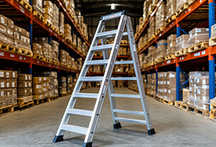 Профессиональные стремянки для складов: как выбрать подходящую модель