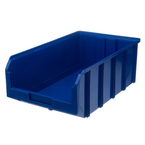 V-4 Пластиковый ящик синий, (502х305х186) 20 литров