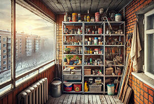 Стеллажи для неотапливаемых помещений, гаража, балкона: какие подойдут и на что обратить внимание?