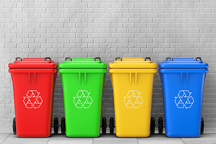 10 необычных контейнеров для сортировки мусора дома