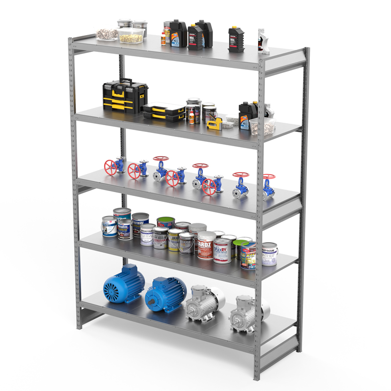 Стеллаж грузовой СГ Ультра (2000х2100х1000 мм) 5 ярусов, цинк (СГУ 2021105)