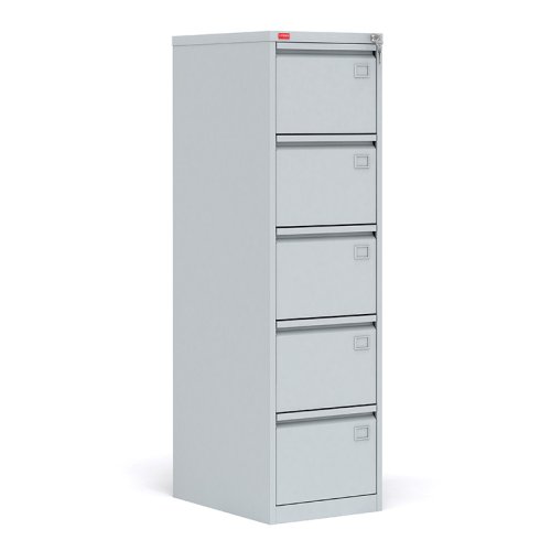 Картотечный металлический шкаф для хранения документов КР-5 (1645x465x630)