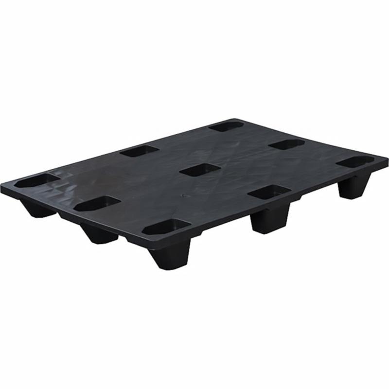 Паллет 1200х800х130 мм (сплошной на ножках) DP 1208 S (Q4) черный