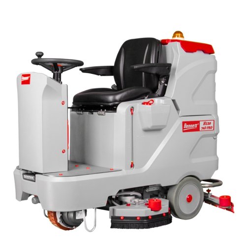 Поломоечная машина с местом оператора Bennett Hussar H120-76d PRO (li-ion 24В / 210Ач)