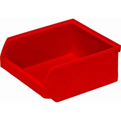 Пластиковый лоток для склада Ancona, красный, сплошной (107х98х47)