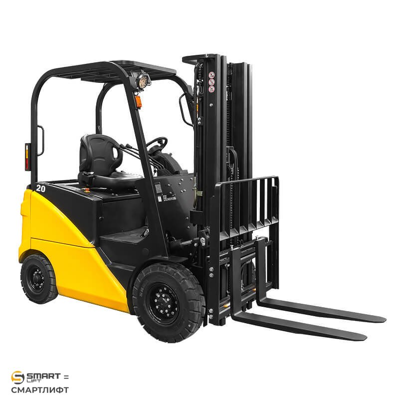 Электропогрузчик CPD20FJ5 (2000 кг; 4,8 м; 48В / 450Ач) СМАРТЛИФТ (SMARTLIFT)