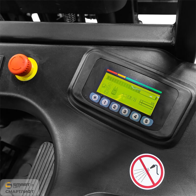Электропогрузчик CPD15L1 (1500 кг; 4,8 м; li-ion 48В / 360Ач) СМАРТЛИФТ (SMARTLIFT) – изображение №9