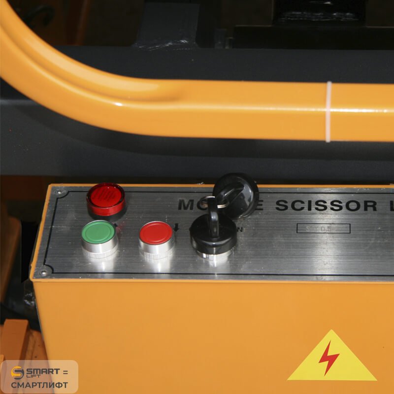 Подъемник ножничный несамоходный SJY-0.3-11 (220В; 300 кг; 11 м) СМАРТЛИФТ (SMARTLIFT) / СМАРТ (SMART) – изображение №6