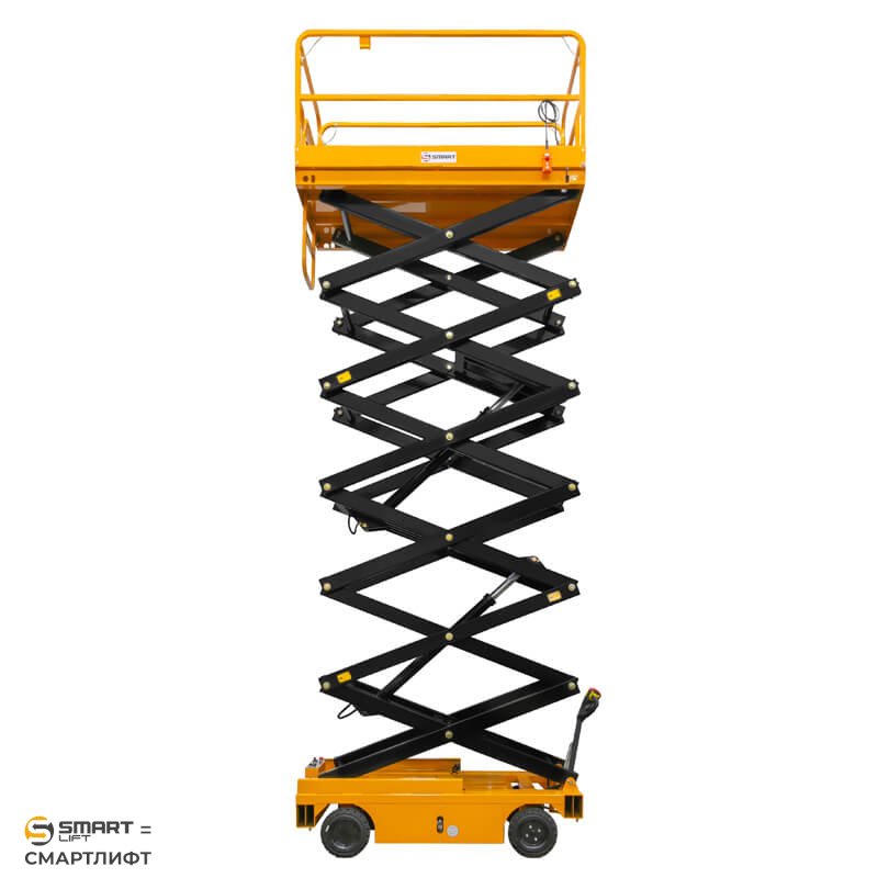 Подъемник ножничный самоходный SJY-0.5-9A (500 кг; 9 м) СМАРТЛИФТ (SMARTLIFT) / СМАРТ (SMART) – изображение №9