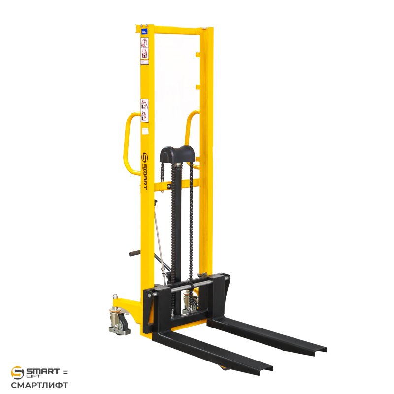 Ручной гидравлический штабелер SDJ 0516 (500 кг; 1,6 м; вилы 200-550 мм) СМАРТЛИФТ (SMARTLIFT) / СМАРТ (SMART)