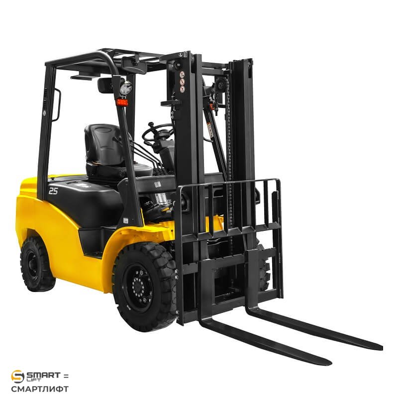 Погрузчик дизельный CPCD25T8 (2500 кг; 3,3 м; Mitsubishi S4S) SMARTLIFT