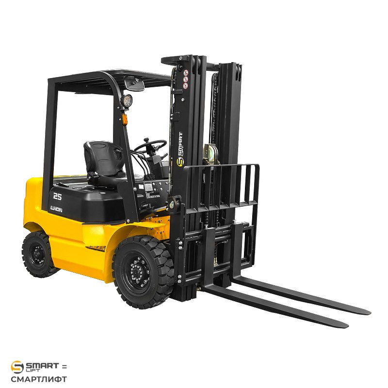 Электропогрузчик EFL252 (2500 кг; 5,5 м; li-ion 80В / 280Ач) СМАРТЛИФТ (SMARTLIFT)