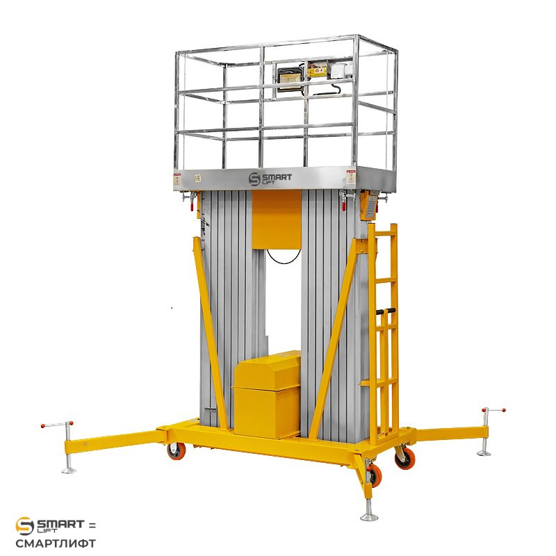 Подъемник двухмачтовый GTWY 8-200S (AC&DC; 200 кг; 8 м) СМАРТЛИФТ (SMARTLIFT) / СМАРТ (SMART) – изображение №5