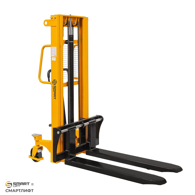 Ручной гидравлический штабелер CTY-E15-25 (1500 кг; 2,5 м; вилы 330-860 мм) СМАРТЛИФТ (SMARTLIFT) / СМАРТ (SMART)