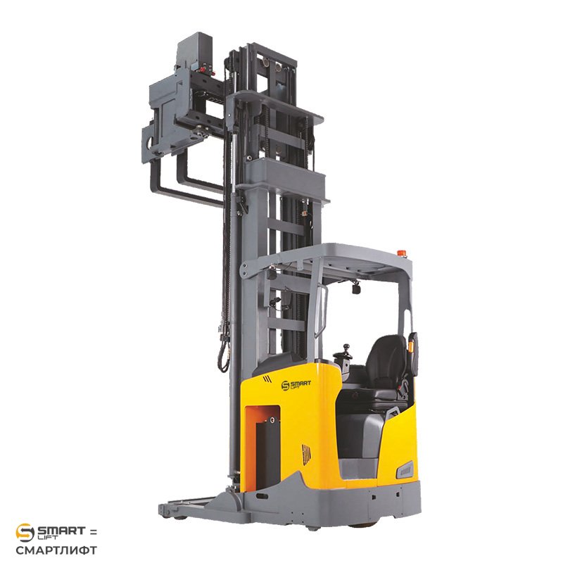 Узкопроходный ричтрак OPD15Z (1500 кг; 7 м; 48В / 450Ач) SMARTLIFT