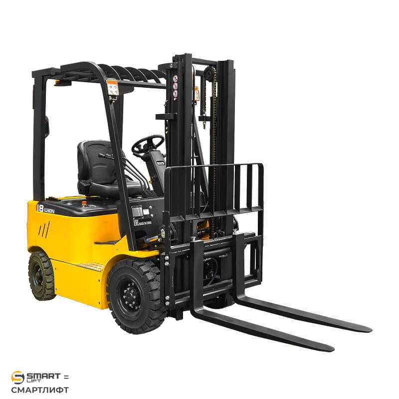 Электропогрузчик CPD18F8 (1800 кг; 4,5 м; li-ion 48В / 150Ач) СМАРТЛИФТ (SMARTLIFT)
