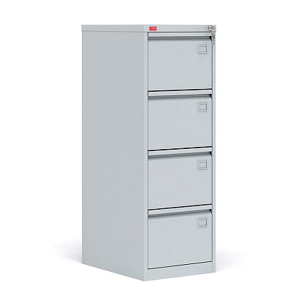 Картотечный металлический шкаф для хранения документов КР-4 (1335x525x630)