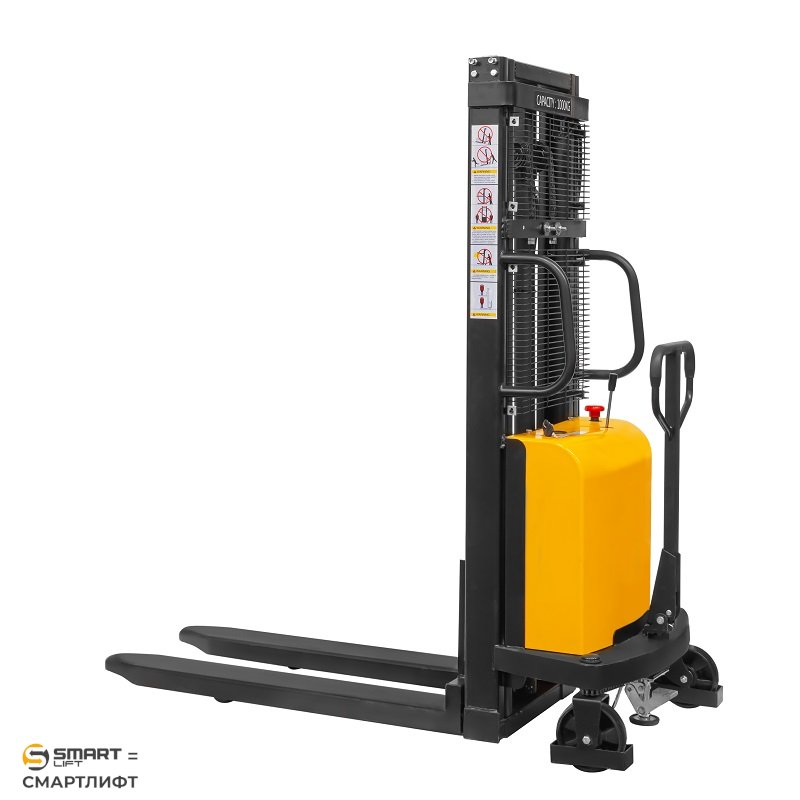 Штабелер с электроподъемом SPN 1025 (1000 кг; 2,5 м; 12В / 120Ач) СМАРТЛИФТ (SMARTLIFT) – изображение №4