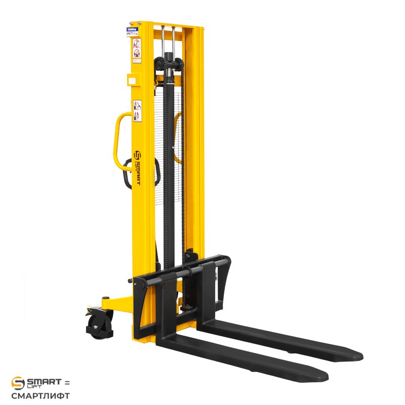 Ручной гидравлический штабелер SDA 1530 (1500 кг; 3 м; вилы 300-850 мм) СМАРТЛИФТ (SMARTLIFT) / СМАРТ (SMART)