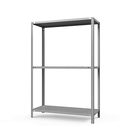 Стеллаж для инструментов ТС Лайт, 1500x1000x300 мм. Полки: 3 шт. металл (ТС 15100330) – изображение №3