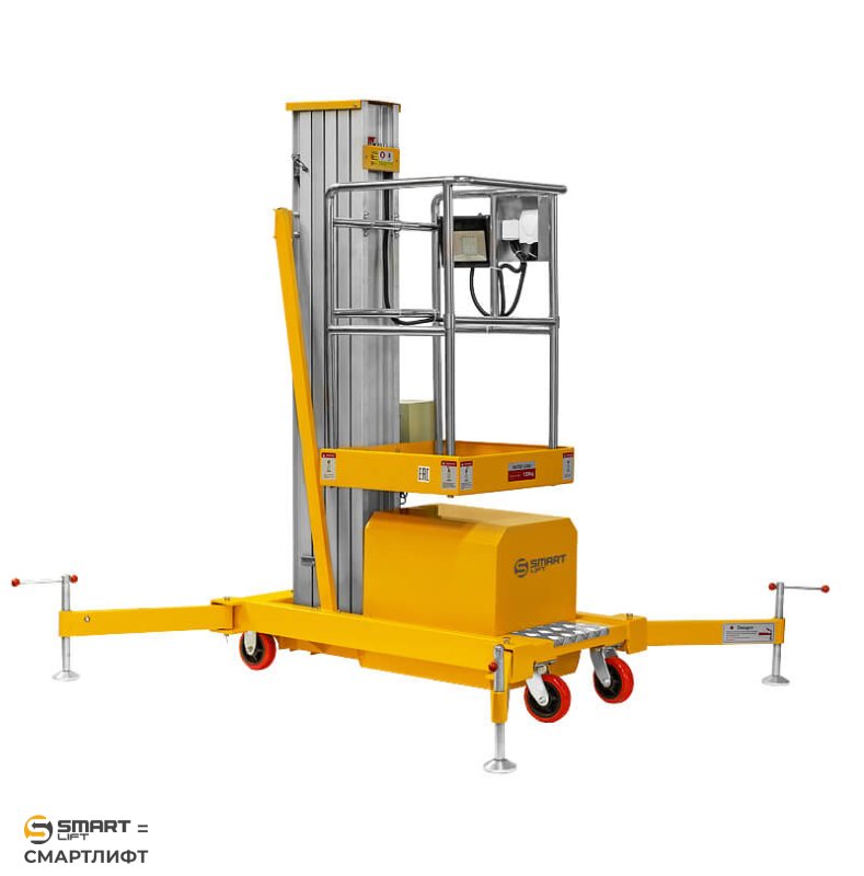 Подъемник одномачтовый GTWY 6-100 (220В; 125 кг; 6 м) СМАРТЛИФТ (SMARTLIFT) / СМАРТ (SMART) – изображение №5