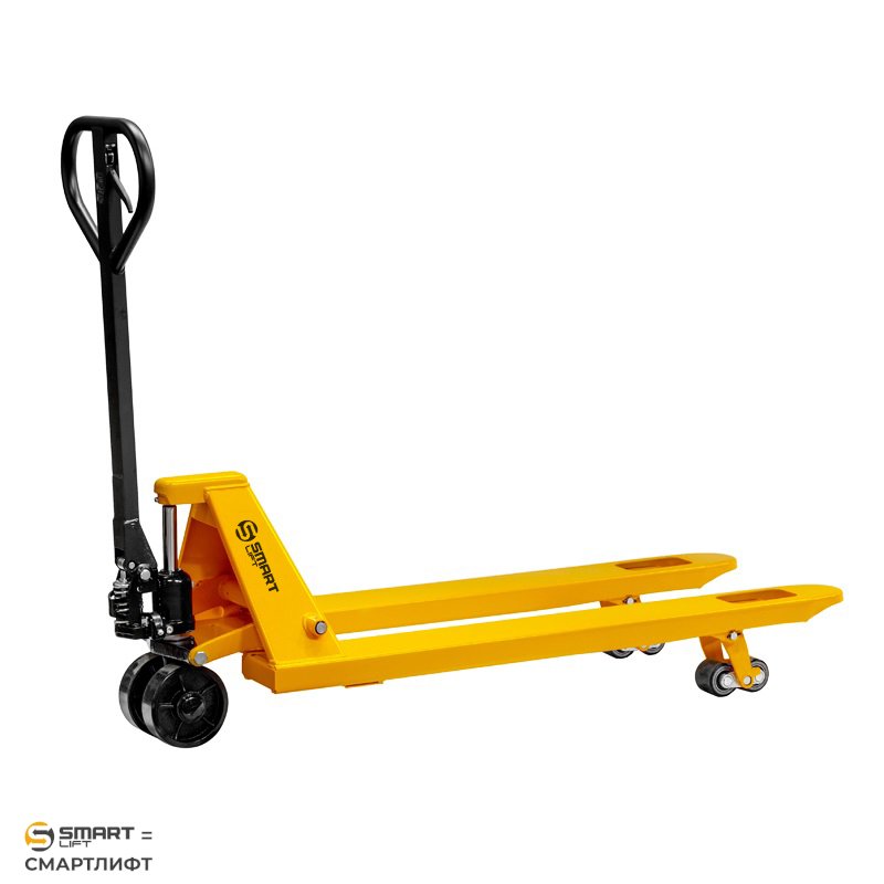 Гидравлическая тележка (рохля) SB (DB, г/п 2000 кг, 1150x550 мм, PDP) СМАРТЛИФТ (SMARTLIFT) / СМАРТ (SMART)