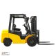 Погрузчик дизельный CPCD25T8 (2500 кг; 3,3 м; Mitsubishi S4S) СМАРТЛИФТ (SMARTLIFT) – изображение №2