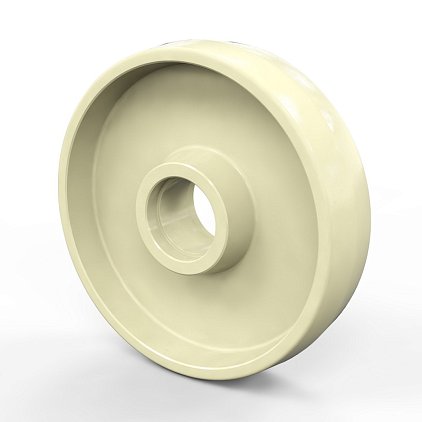 Колесо 180х50 нейлон с подшипниками