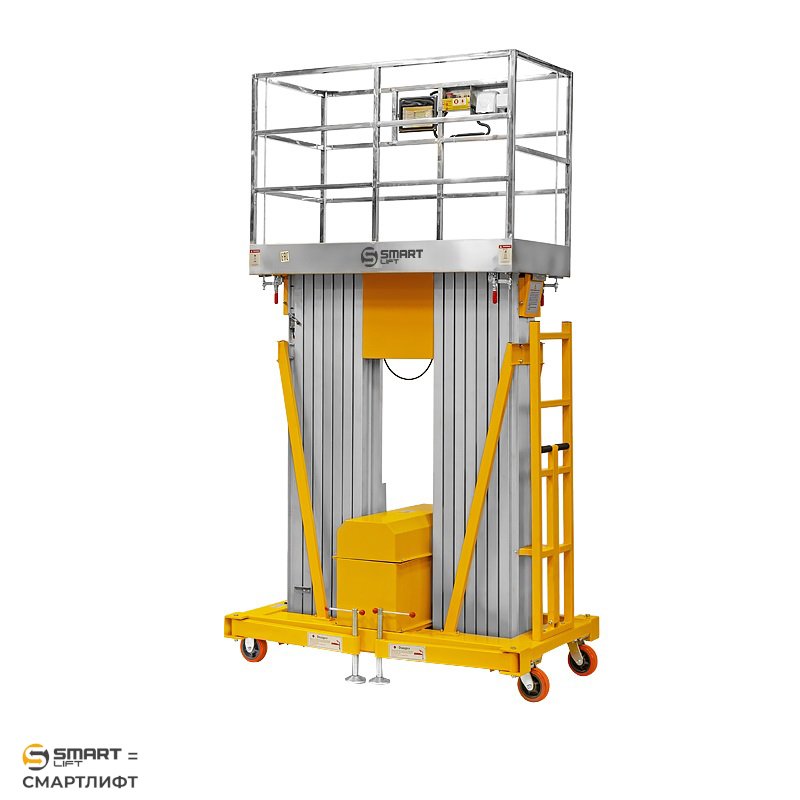 Подъемник двухмачтовый GTWY 8-200S (AC&DC; 200 кг; 8 м) СМАРТЛИФТ (SMARTLIFT) / СМАРТ (SMART) – изображение №4