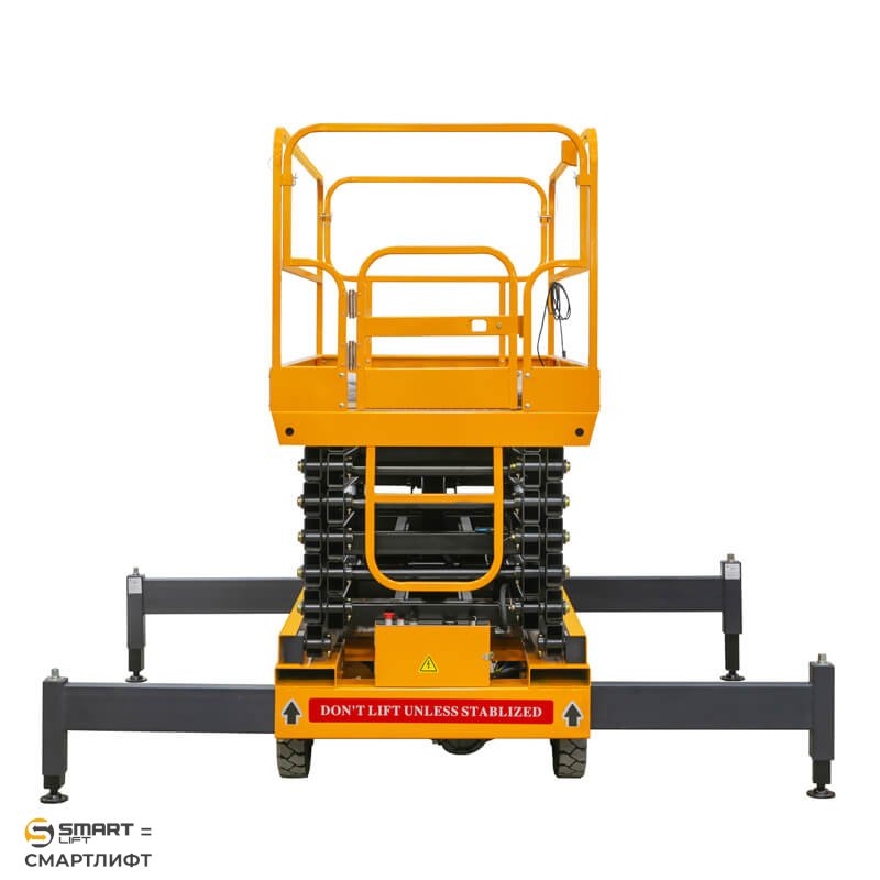 Подъемник ножничный самоходный SJY-0.5-9A (500 кг; 9 м) СМАРТЛИФТ (SMARTLIFT) / СМАРТ (SMART) – изображение №10