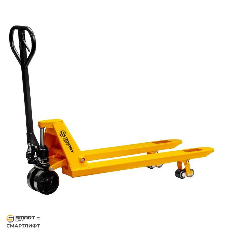Гидравлическая тележка (рохля) SB (DF-III, г/п 2500 кг, 1150x550 мм, PDP) СМАРТЛИФТ (SMARTLIFT) / СМАРТ (SMART)